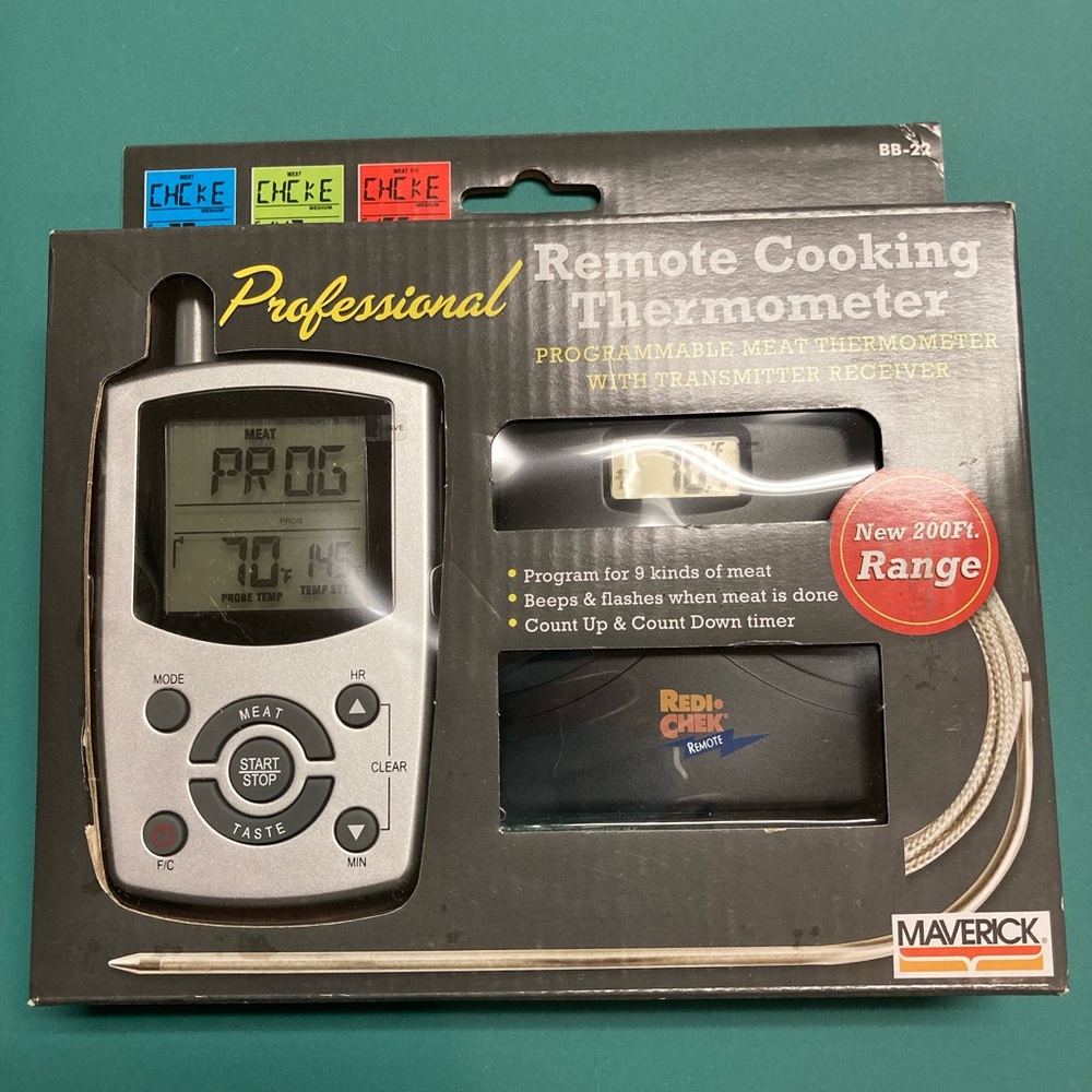 Maverick Remote Cooking Thermometer New in Box